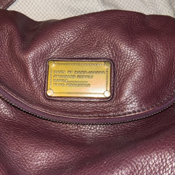 MARC by Marc Jacobs USED Natasha bag eggplant purple - Picture 2 of 13